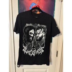 Blackcraft Cult Black Matthews Occult T-Shirt Medium Wrestling Graphic Tee